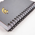 PP COVER NOTEBOOK PRINTING WITH DIVIDER SPIRAL BINDING 