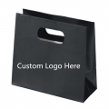 BOUTIQUE CUSTOM LOGO DIE CUT HANDLE PAPER BAG 