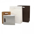 BOUTIQUE CUSTOM LOGO DIE CUT HANDLE PAPER BAG 