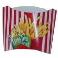 CUSTOMIZED ECO FRIENDLY PAPER FRENCH FRIES PACKAGING BOX 