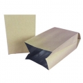 1KG KRAFT FOIL LINED PAPER COFFEE BAGS WTIH VALVE 