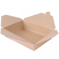 RESTAURANT TAKE OUT KRAFT PAPER FOOD BOX 