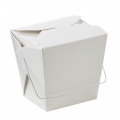SQUARE BOTTOM FOOD TAKE OUT PAPER NOODLE CONTAINER 