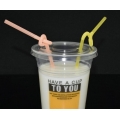 CUSTOM PRINTING 1000 ML 32OZ DISPOSABLE PP CUPS FROM XIAMEN,CHINA 