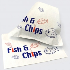 FISH AND CHIPS PAPER BAG