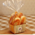10CM*10CM*6CM BUNS AND PASTRIES BOXES WITH CELO BAGS 