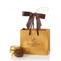 CHOCOLATE FAVOR PAPER GIFT BAGS WITH HANDLE 